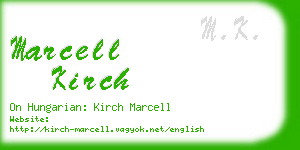 marcell kirch business card